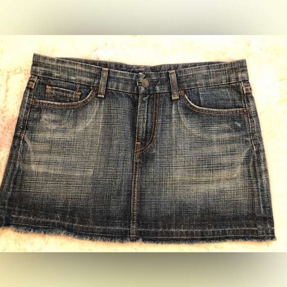 Citizen of Humanity Denim Mini Skirt - Picture 2 of 5